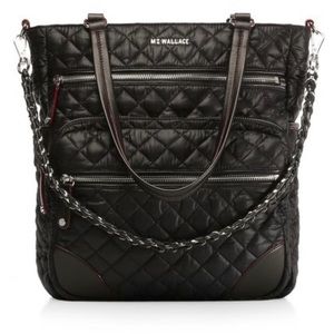 MZ Wallace Crosby Tote - Black